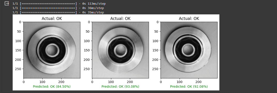 prediction image quality control
