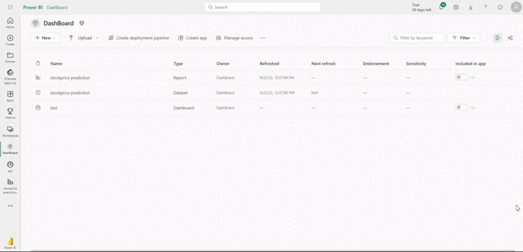 Video to Power BI service